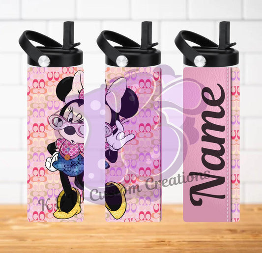 Girl Mouse Coach pink - K&W CUSTOM CREATIONS