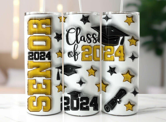 Graduation 2024 Sublimation Print - K&W CUSTOM CREATIONS