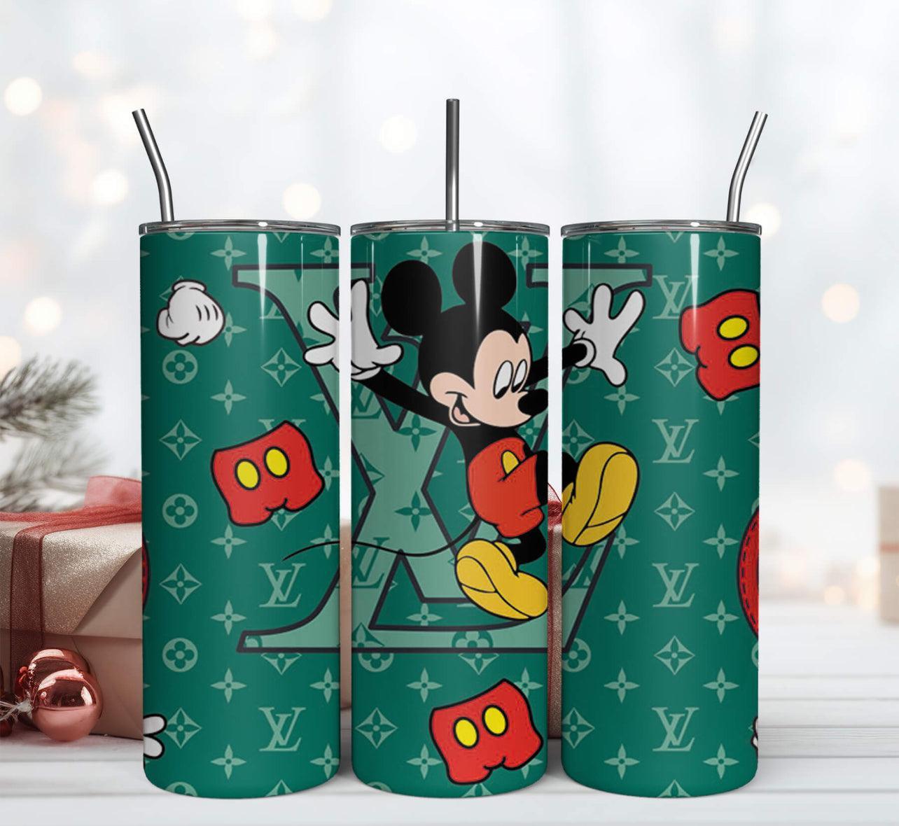 Green LV Mouse 20oz Tumbler - K&W CUSTOM CREATIONS