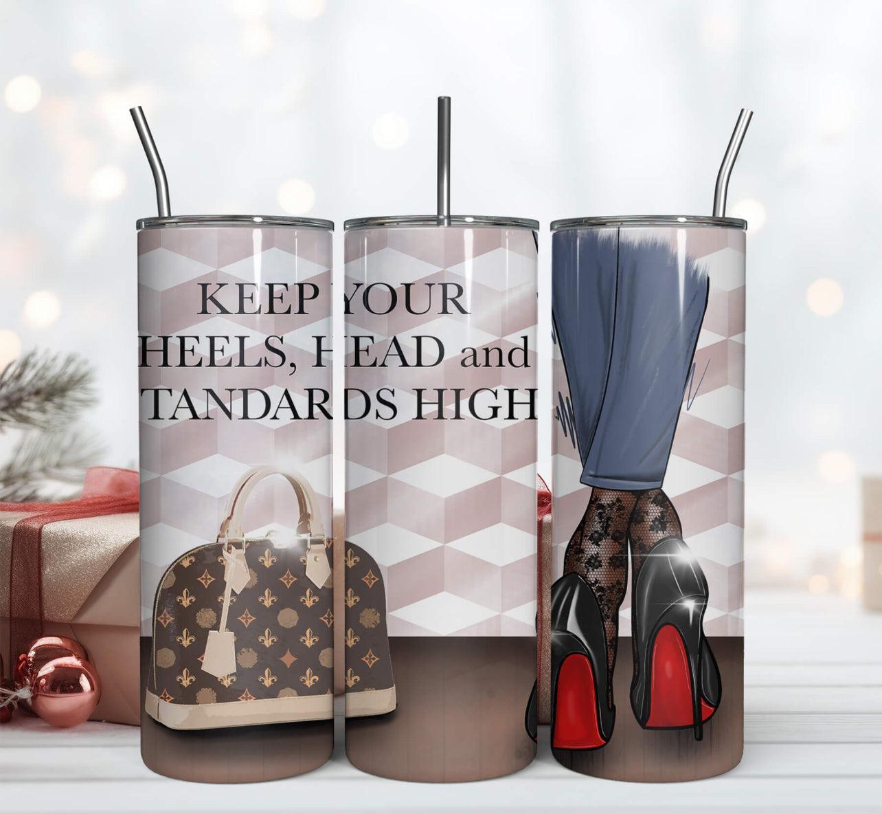 Keep Your Heel, Heads and Tandard High Sublimation Print - K&W CUSTOM CREATIONS