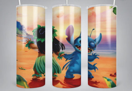 Lilo & Alien Sublimation Print - K&W CUSTOM CREATIONS