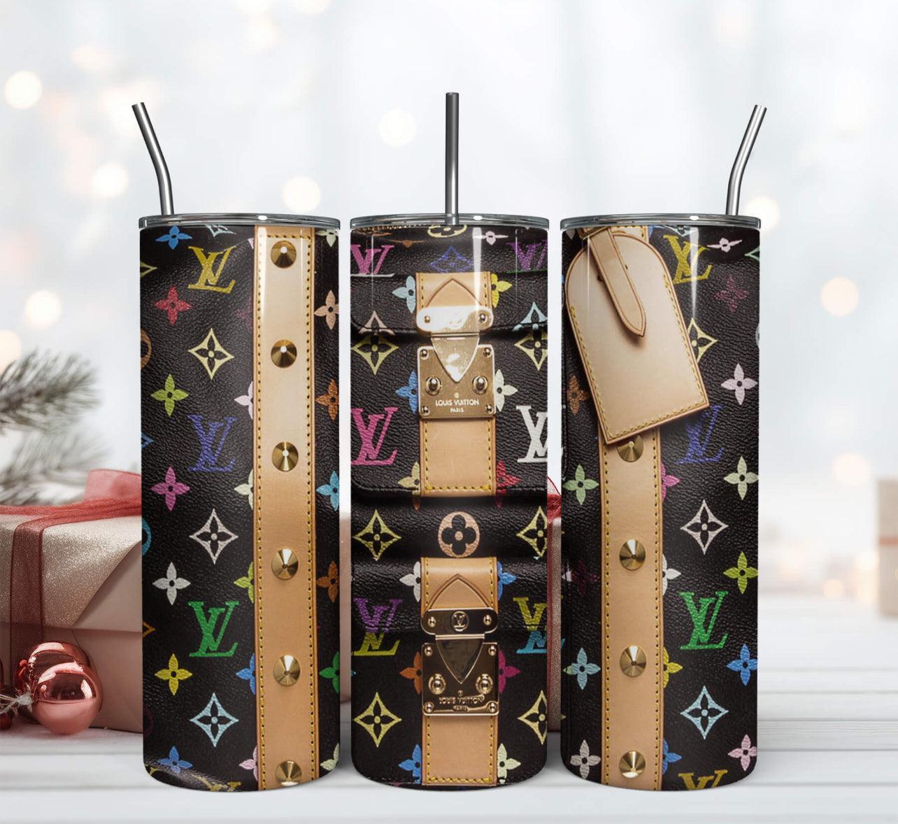 Lv Purse Style 20oz Tumbler - K&W CUSTOM CREATIONS