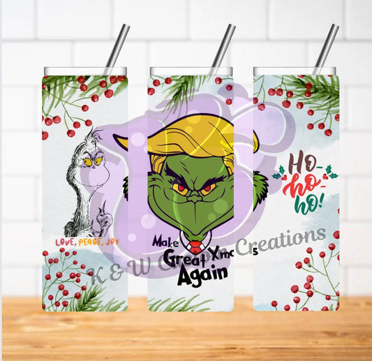 Make Great X-Mas Again Sublimation Print - K&W CUSTOM CREATIONS