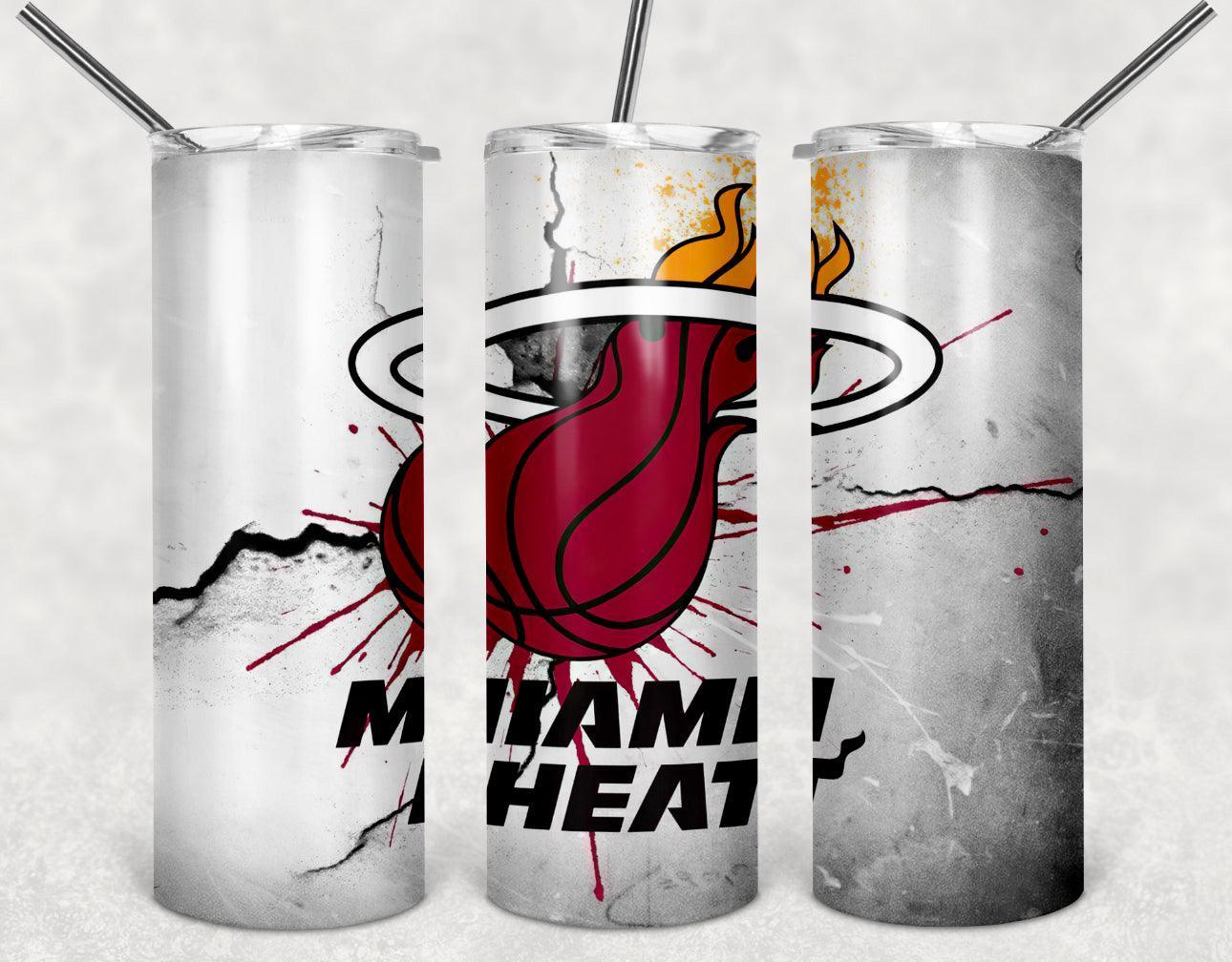 Miami Heat -sublimation Print - K&W CUSTOM CREATIONS