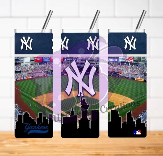 NEW YORK YANKEES Sublimation Print - K&W CUSTOM CREATIONS