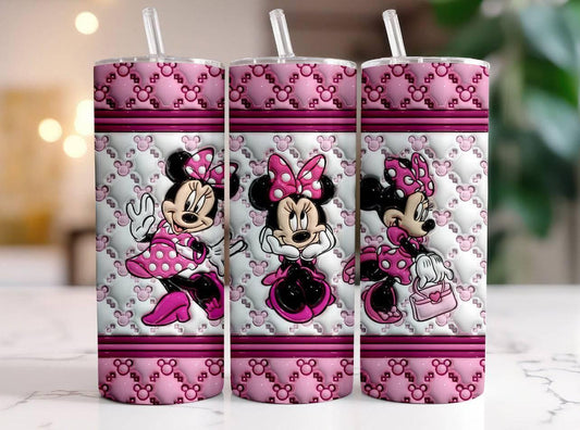 Pink Mouse Sublimation Print - K&W CUSTOM CREATIONS