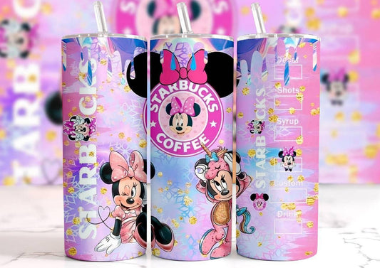 Pink Starbucks - K&W CUSTOM CREATIONS