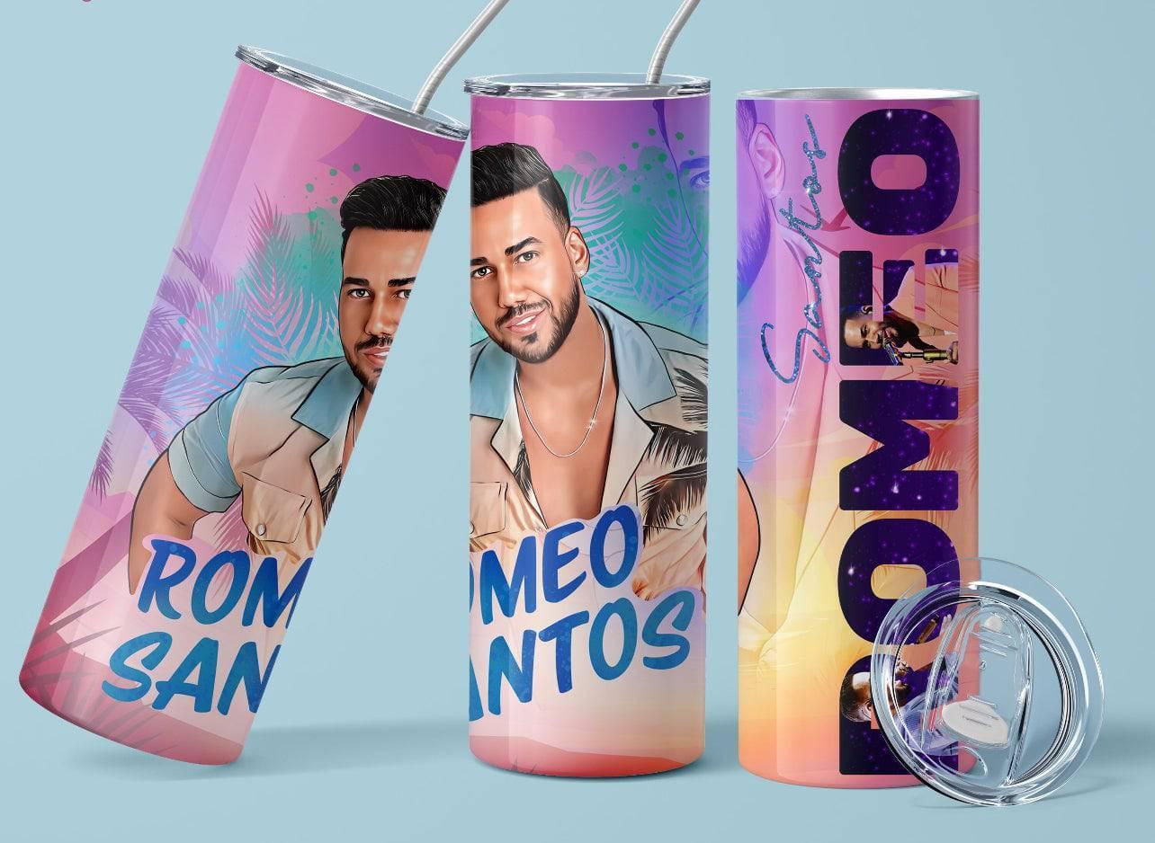 Romeo Santo 20oz Insulated Tumbler With Double Wall Vacuum Keeps Drinks Hot Up To 6 Hours And Cold Up To 24 Hours - KW CUSTOM CREATIONS