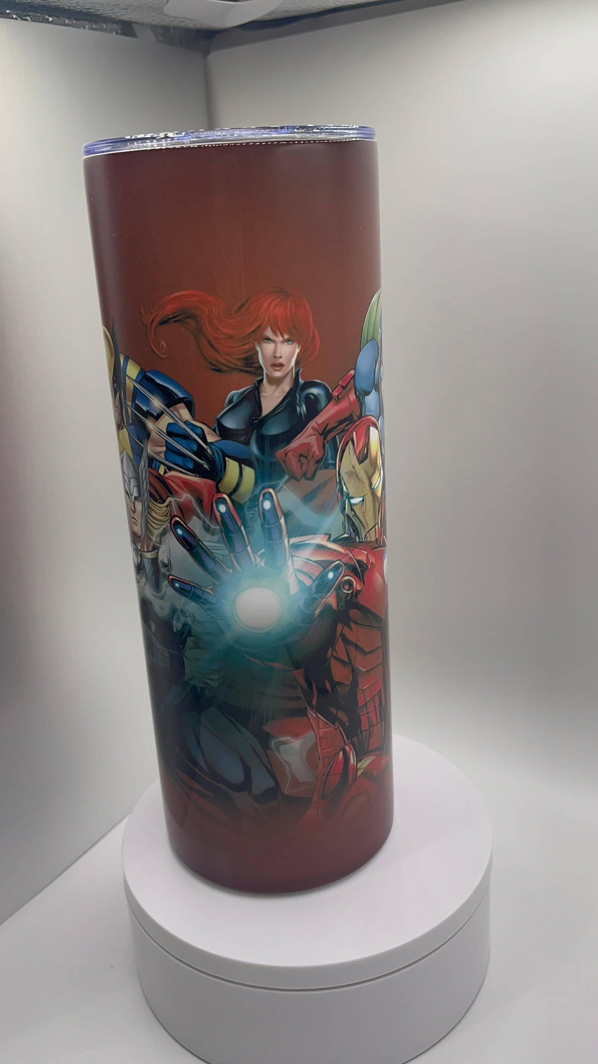 Super Hero’s -20oz Tumbler - K&W CUSTOM CREATIONS