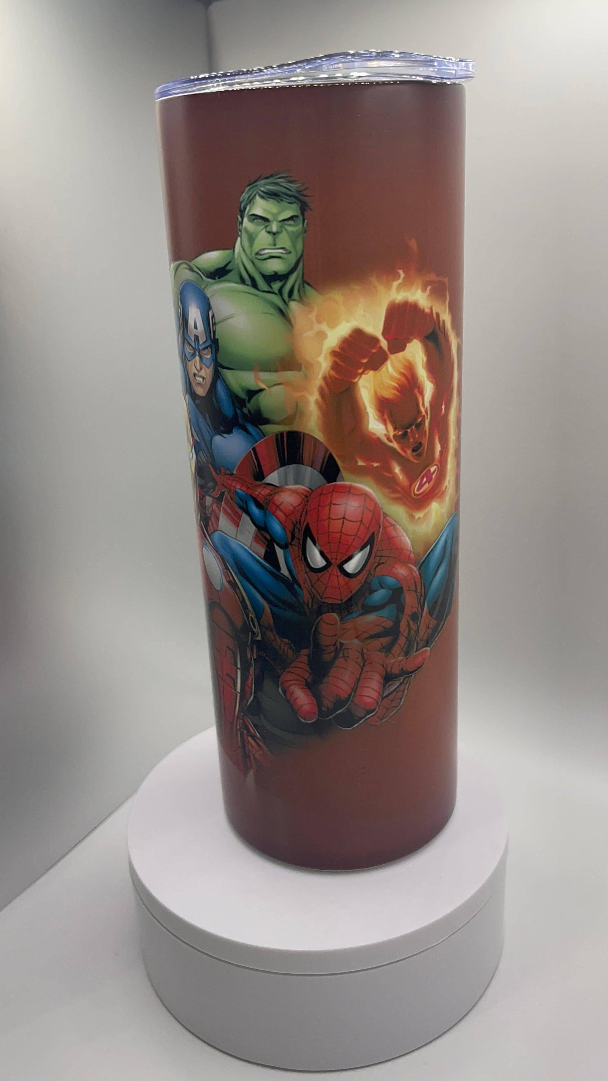 Super Hero’s -20oz Tumbler - K&W CUSTOM CREATIONS