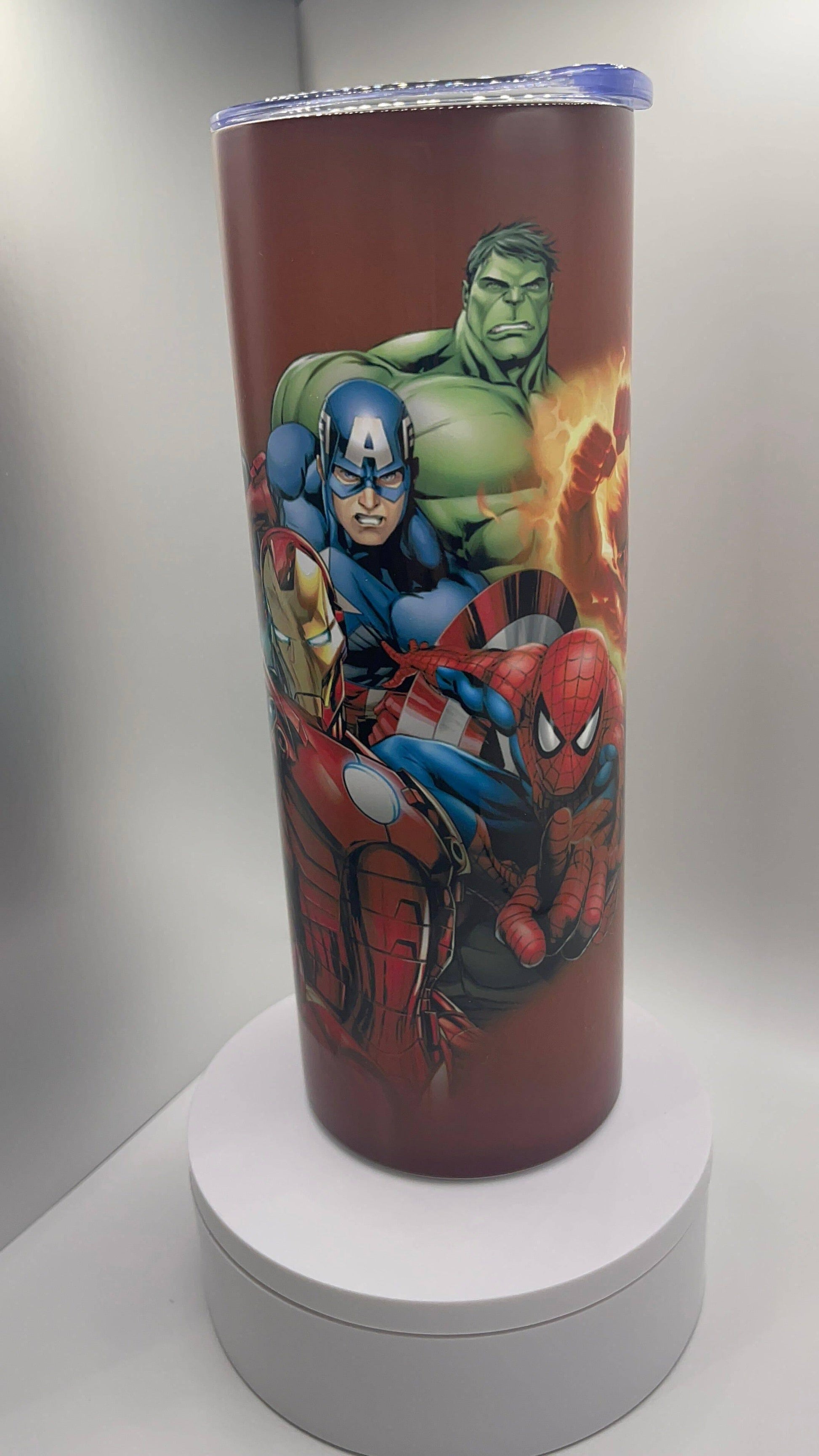 Super Hero’s -20oz Tumbler - K&W CUSTOM CREATIONS