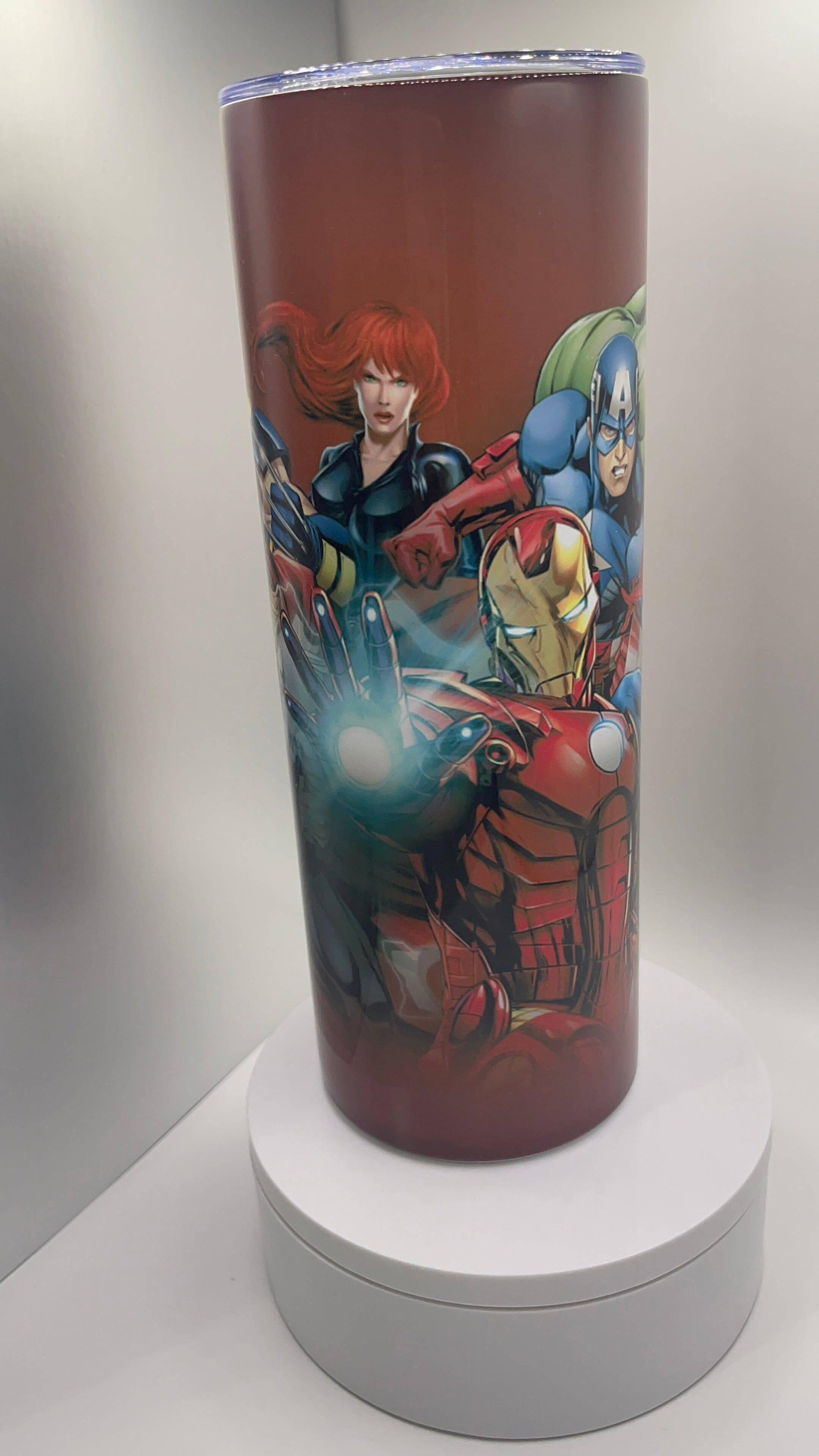 Super Hero’s -20oz Tumbler - K&W CUSTOM CREATIONS