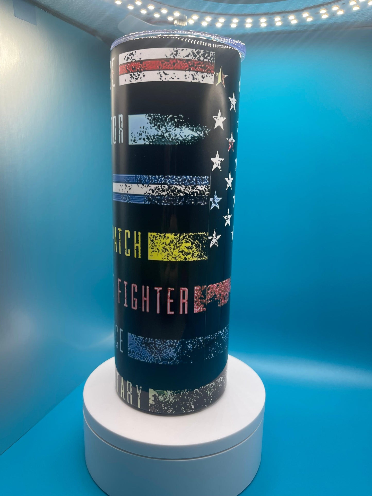 The Hero -20oz Tumbler - K&W CUSTOM CREATIONS