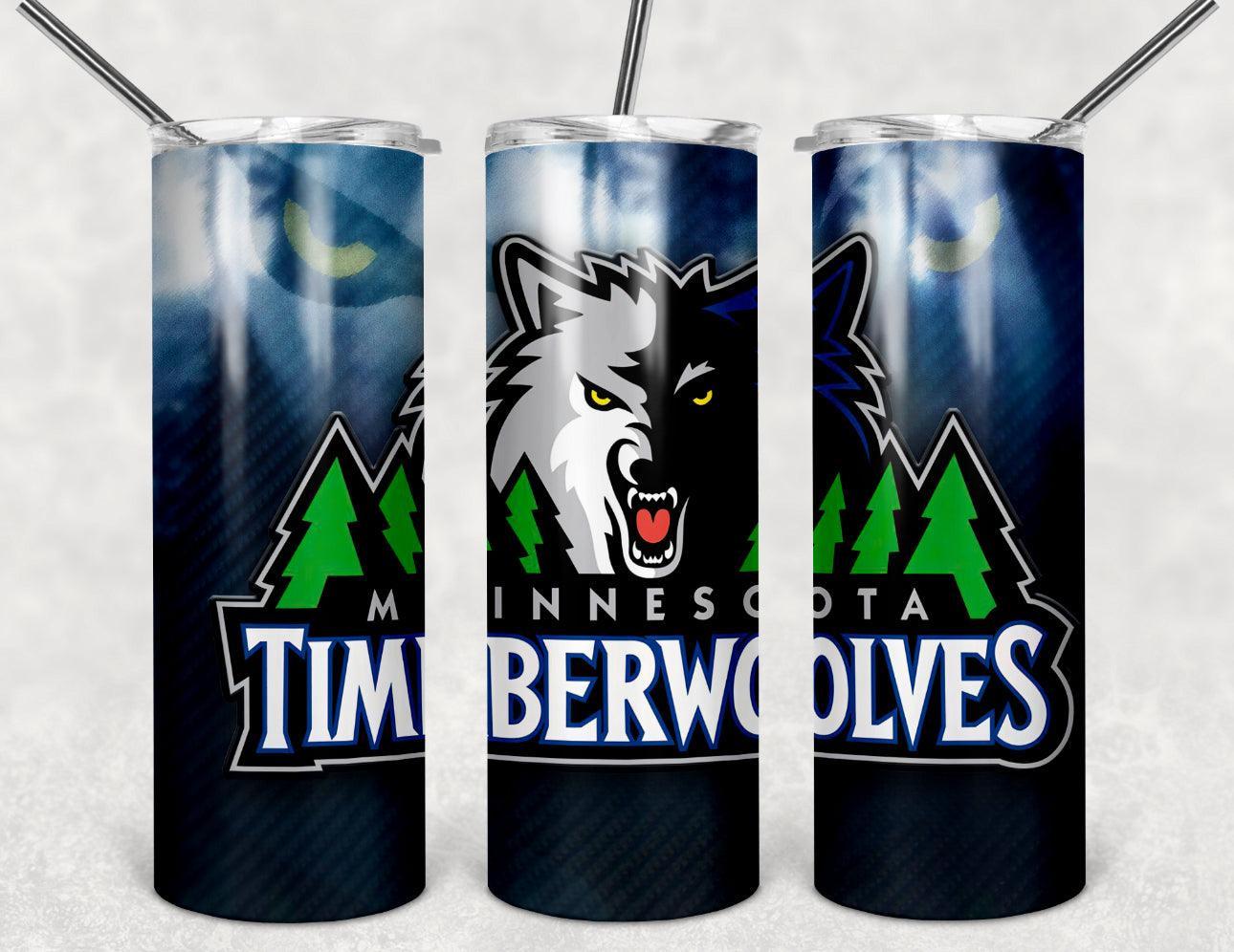 Timberwolves-sublimation Print - K&W CUSTOM CREATIONS